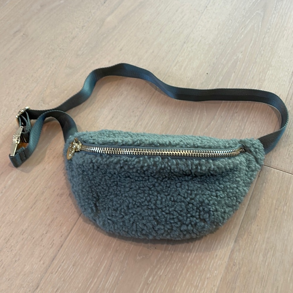 Stoney clover lane green Sherpa Fanny